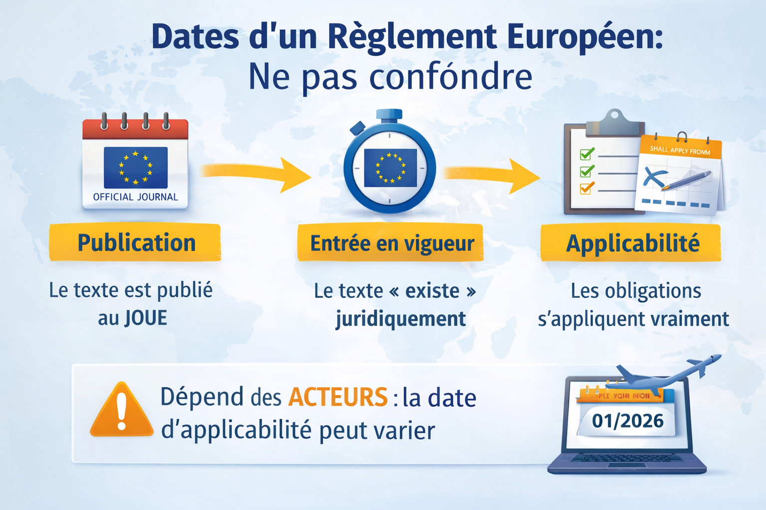 Réglementations EASA